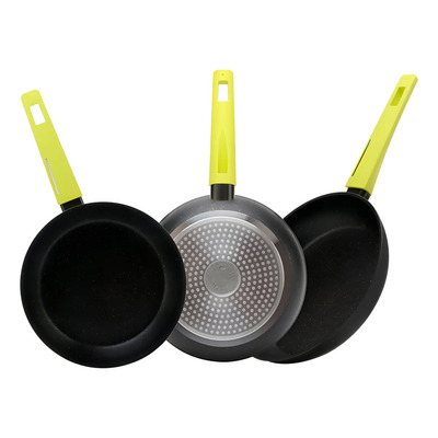 Set De Sartenes Antiadherentes 20\u002F24\u002F28 Cm Cook's Master Alu | Envío gratis