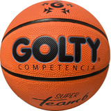 Balón De Baloncesto Golty Competicion Super Team Caucho #6