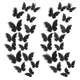 120 Piezas De Decoración De Pared De Mariposas En Capas 3d, 