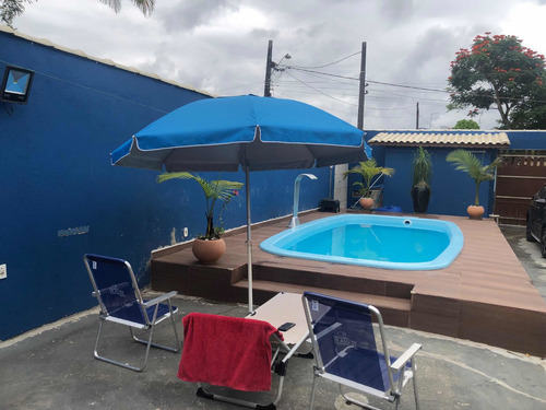 Edicula Com Piscina, 2 Dorm, Balneário Gaivota, Itanhaém!