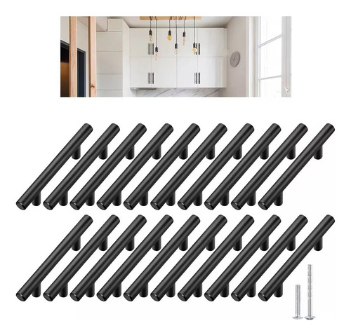 20pcs Tiradores Manillas Para Puerta Muebles Cajon