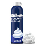 Espuma De Afeitar Gillette Foamy Regular 312 Gr