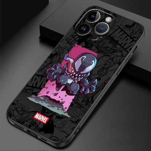 Funda Iron Man Spiderman 2 Para iPhone 14 15 Pro Max