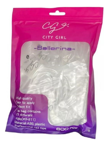 Tips Para Soft Gel Y Press City Girl X600 Original Prelimada