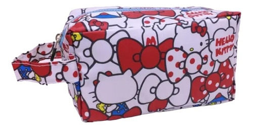 Estuche Lapices Colores Hjello Kitty Colegio Cosmetiquero