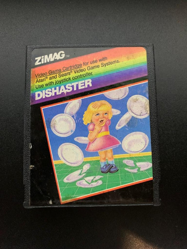 Dishaster Atari 2600 Cartucho