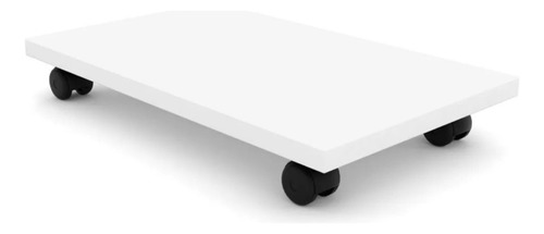 Suporte Skate Branco Cpu Escritório Home Office 