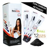 Cepillo Dental Ortodoncia Interdental Carbon Activado 12pzs