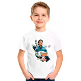 Camiseta Rafael Nadal Tênis Tennis Blusa Moleton Infantil23