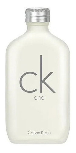 Perfume Calvin Klein One Edt X100ml