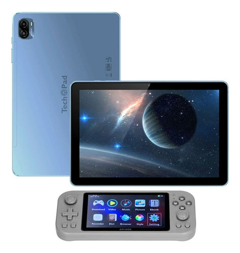 Bundle Tablet Techpad Z10 4gb 64gb 4g Android 13 + Portatil