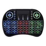 Mini Teclado Led Wireless Touchpad Sem Fio Iluminado Smartv