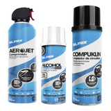 Kit De Limpieza Para Computadora Silimex, Alcohol/ Aire/ Die