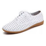 Zapatos Oxford Con Cordones De Piel Vacuno