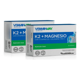 K2 + Magnesio Vitamin Way Vitamina D3 Y Colageno 2 30caps X2