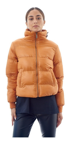 Campera Puffer Inflable Impermeable Invierno Liviana Mujer