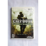 Call Of Duty 4 Modern Warfare Wii / Wiiu Físico Usado