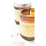 Velas Aromáticas Aroma Therapy Candle - Cera Soja -vidrio   
