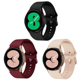 3 Mallas Para Reloj Samsung Galaxy Watch 4 44mm 40mm (op1)