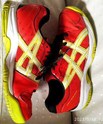  Asics Gel Squad 7.5 En Cuero/pádel Voleyballndball