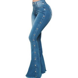 Jeans Elásticos Anchos De Cintura Alta Para Mujer 2022 [ [u]