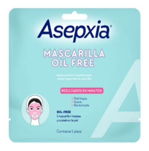 Asepxia Mascarilla Tela Oil Free