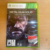 Metal Gear Solid V 5 Ground Zeroes Xbox 360