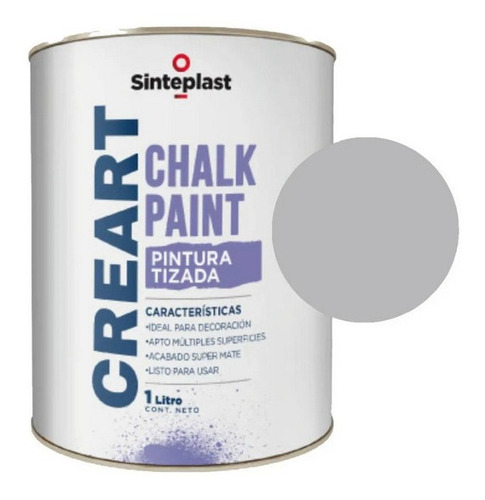Creart Chalk Pintura A La Tiza Sinteplast 1l