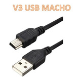 Cabo Otg  Usb V3 5p (mini Usb) Para Transf E Recarga 0,80cm_