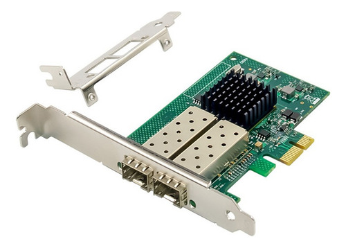 Tarjeta De Red 82576eb Pci-e X1 Gigabit Para Servidor Sfp F