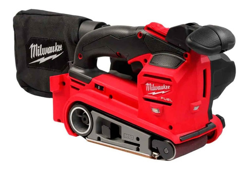 Lijadora De Banda M18 Fuel Milwaukee Solo Herram 2832-20 Color Rojo