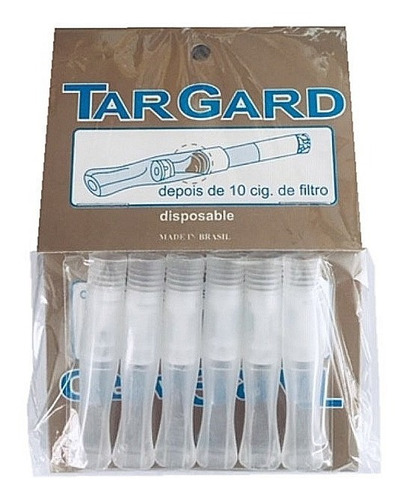 Piteira Targard Descartável Com Filtro - Com 36 Piteiras