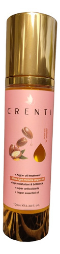 Óleo Capilar Crenti.  Con Aceite De Argán Y Macadamia 