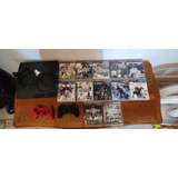 Ps3 Usada Perfecto Estado 2 Controles + 12 Juegos