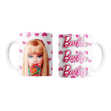 Taza Ceramica Personalizada Barbie Nro19