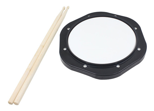 Drum Practice Pad Baquetas Para Práctica De Batería De Entre