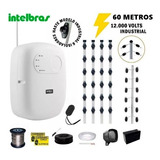 Kit Cerca Elétrica Intelbras 100 Metros 8cantos Big Haste 1m