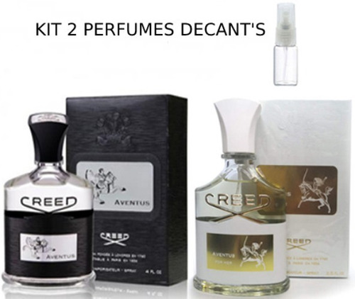 Kit 2 Decant Aventus Men+aventus For Her 10ml- 100% Original