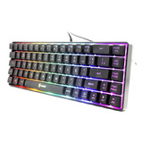 Teclado Gamer Evolut Fay Eg211 60% Backlight Luz Rainbow Rgb