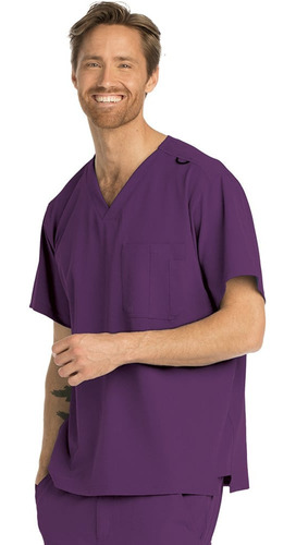 Oferta Pijama Quirúrgica Skechers Hombre Violeta Oscuro !!!