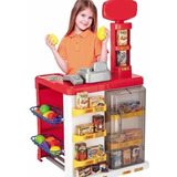 Super Mercadinho Infantil C/ Caixa Registradora- Magic Toys