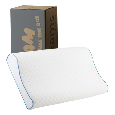 Almohada Memory Foam Graphite Espuma Viscoelástica E infusión De Carbón Hipoalergénica y Antiácaros Queen Size Funda Desmontable Lavable Colordreams | Envío gratis