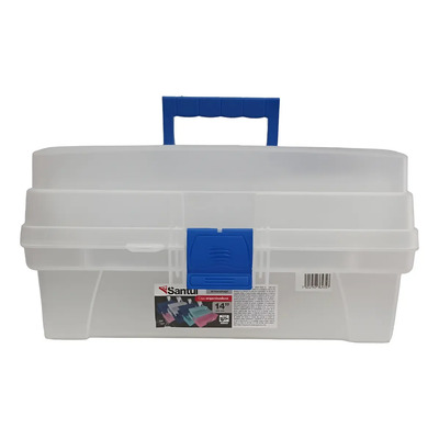 Santul Caja Vanity Transparente\u002Fazul 14  | MercadoLibre