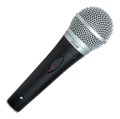 Microfono Shure Pg48, Micrófono Dinámico Con Cable + Envio