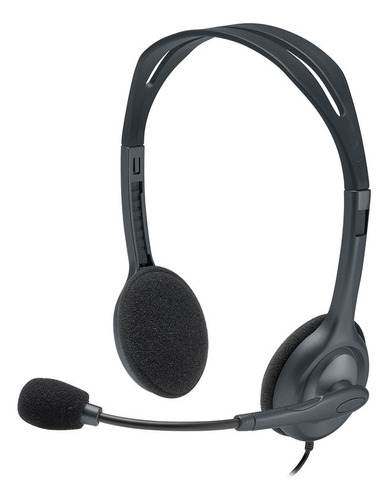 Auriculares Logitech H111 Negro