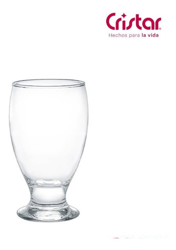 Juego De Copas Baja Vino Agua Cristal X6 Unidades Hogar Bar