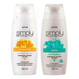 Sabonete Líquido Íntimo Simply Delicate Avon 200ml 2 Unidade