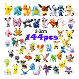 144 Piezas Pokemon Go Doll Figuras De Acción Juguetes