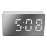 Mini Despertador Led, Reloj Digital Inteligente Con Espejo M