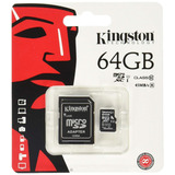 Tarjeta Micro Sd 64gb Clase 10 Kingston